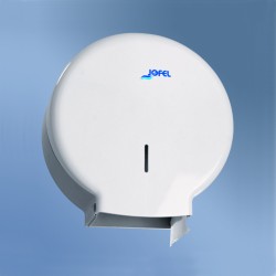 Distributeur papier WC Maxi Jumbo ABS blanc