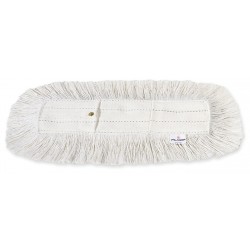 Frange-balai à boutons 100% coton 60cm pour support 370060