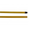 Manche bois vernis 1.40 m Ø24 mm embout à vis