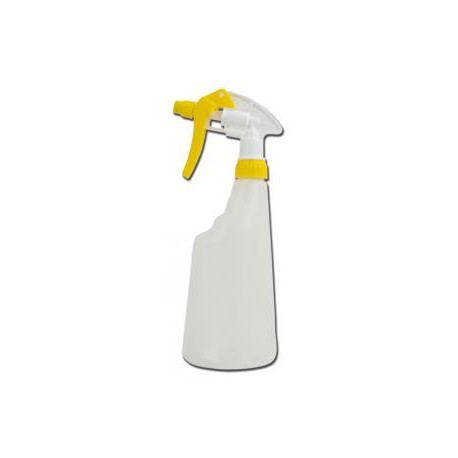 Pulvérisateur COMPLET JAUNE - tête pulv JAUNE + flacon 600ml