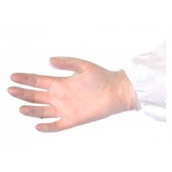 Boîte de gants VINYLE poudrés L 8/9 - 10 x 